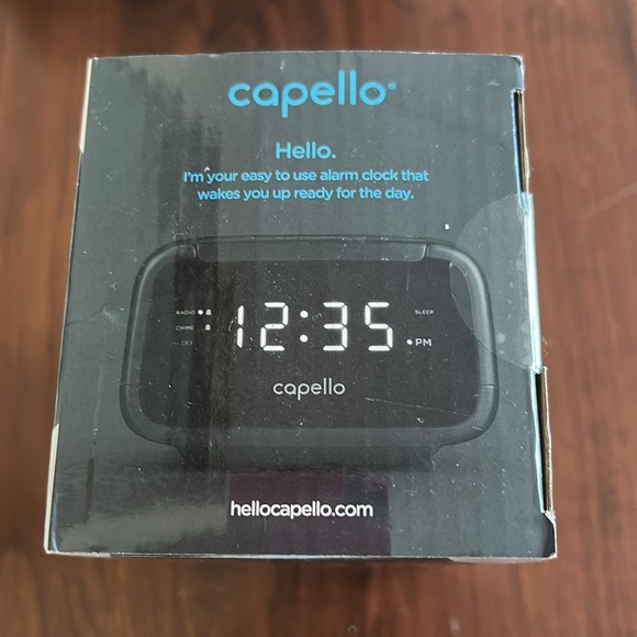 Capello Model: CR15 Digital Alarm Clock AM FM Radio BRAND NEW - Picture 4 of 4